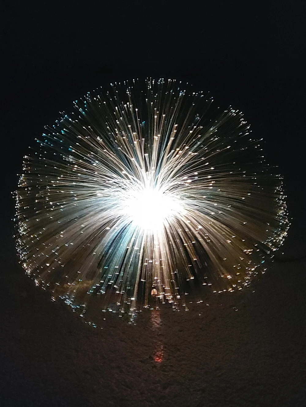 Fiber Optic Light Decorative Accent Lamp Corded Multicolor